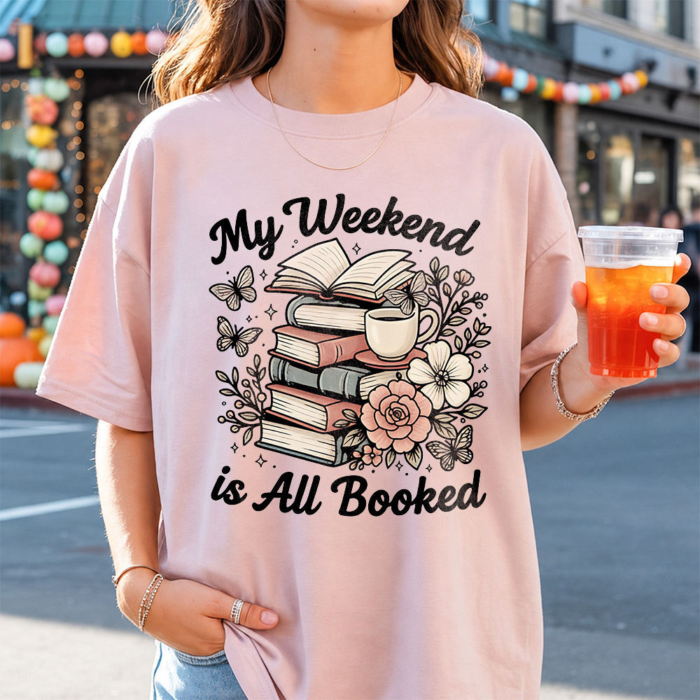 Bookish Book Lover T-Shirt – Books Over People Shirt Image 7 Bookish Book Lover T-Shirt - Books Over People Shirt 7