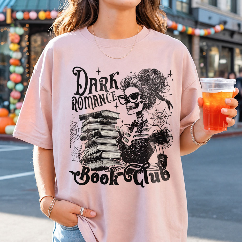 Bookish Book Lover T-Shirt – Dark Romance Book Club Image 6 Bookish Book Lover T-Shirt - Dark Romance Book Club 6