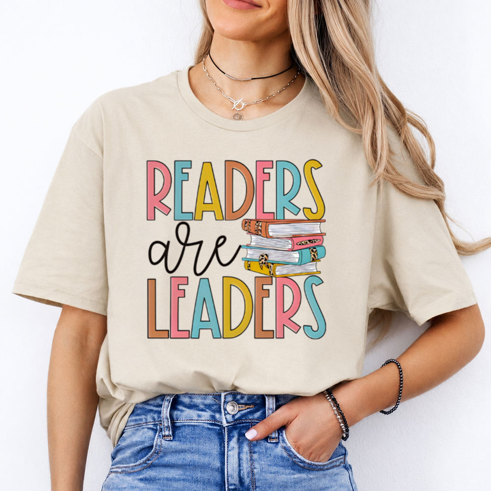 Bookish Book Lover T-Shirt – Readers Are Leaders Image 6 Bookish Book Lover T-Shirt - Readers Are Leaders 6