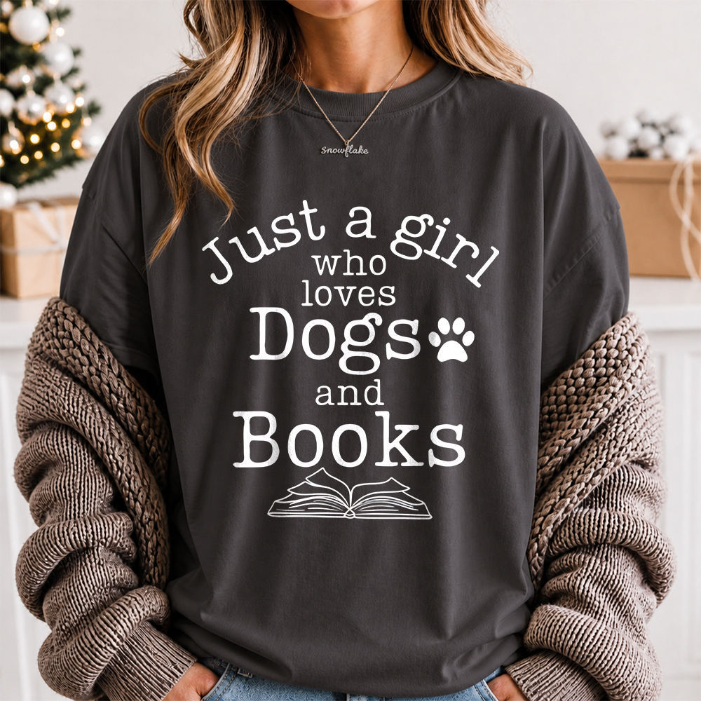 Bookworm Shirt for Dog-Loving Readers and Cozy Nook Nights Image 3 Bookworm Shirt for Dog-Loving Readers and Cozy Nook Nights 3