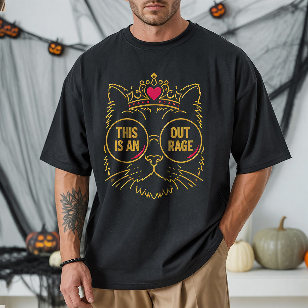 Dungeon Crawler Carl Shirt - This Is An Outrage Princess Donut Fan T-Shirt 2