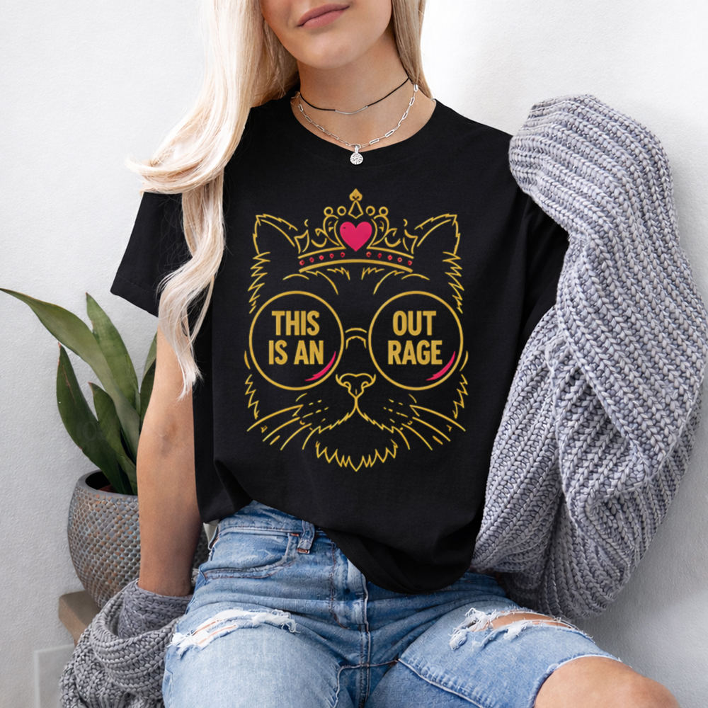 Dungeon Crawler Carl Shirt - This Is An Outrage Princess Donut Fan T-Shirt