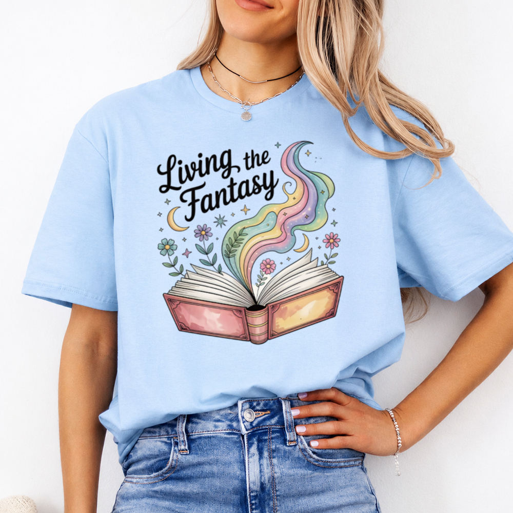 Fantasy Fantasy Reader T-Shirt | Books Before People
