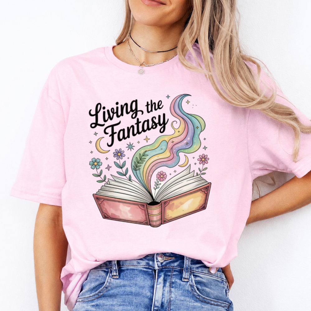Fantasy Fantasy Reader T-Shirt | Books Before People Image 4 Fantasy Fantasy Reader T-Shirt | Books Before People 4