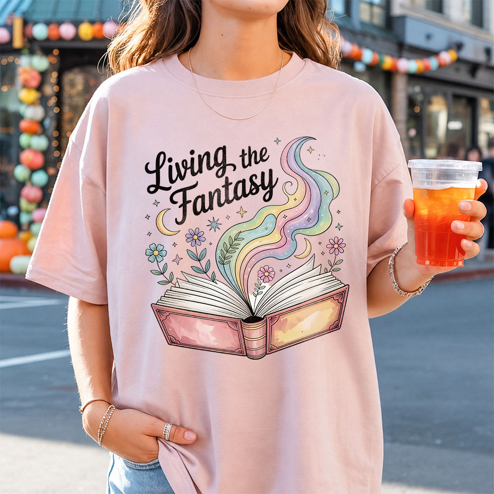 Fantasy Fantasy Reader T-Shirt | Books Before People Image 6 Fantasy Fantasy Reader T-Shirt | Books Before People 6