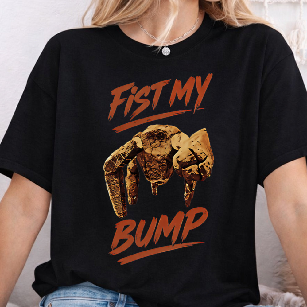 Fist My Bump Shirt – Project Hail Mary Rocky Graphic Shirt 2