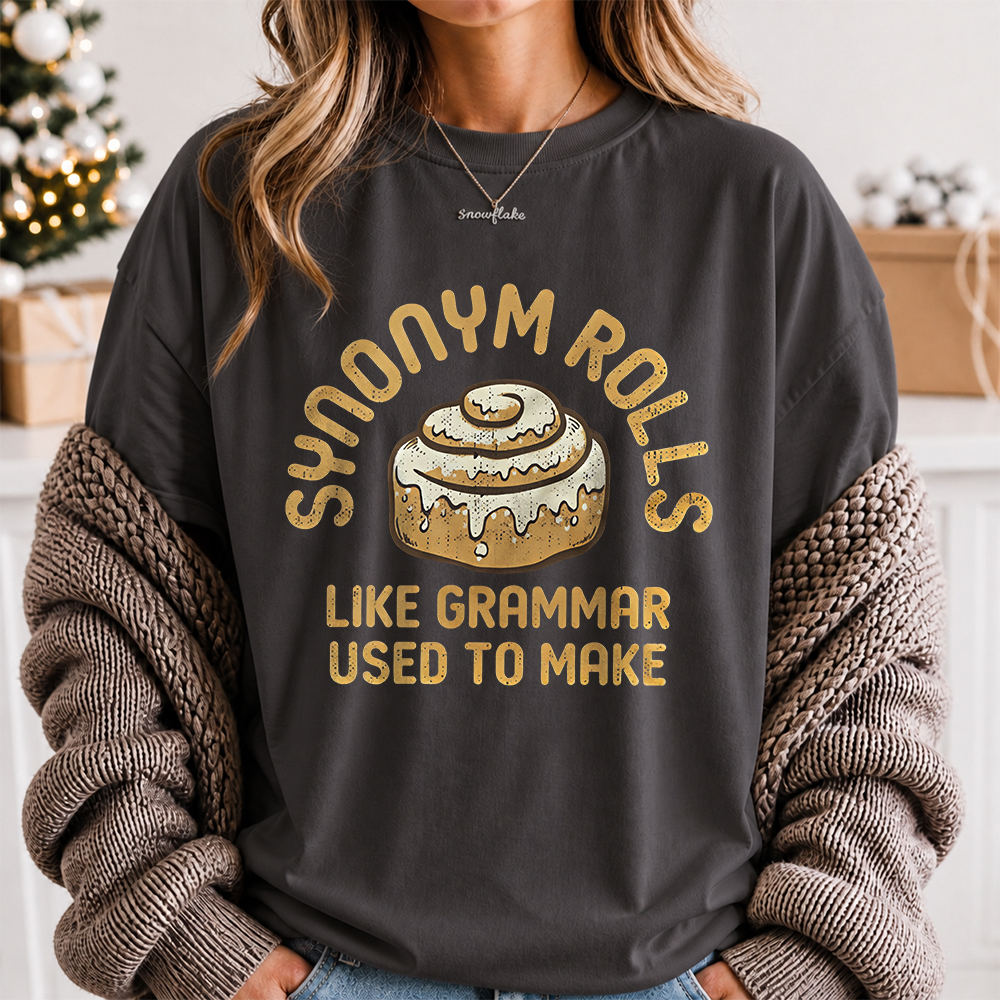Funny Book Lover Shirt - For Those Who Appreciate Wordplay and Sweet Treats