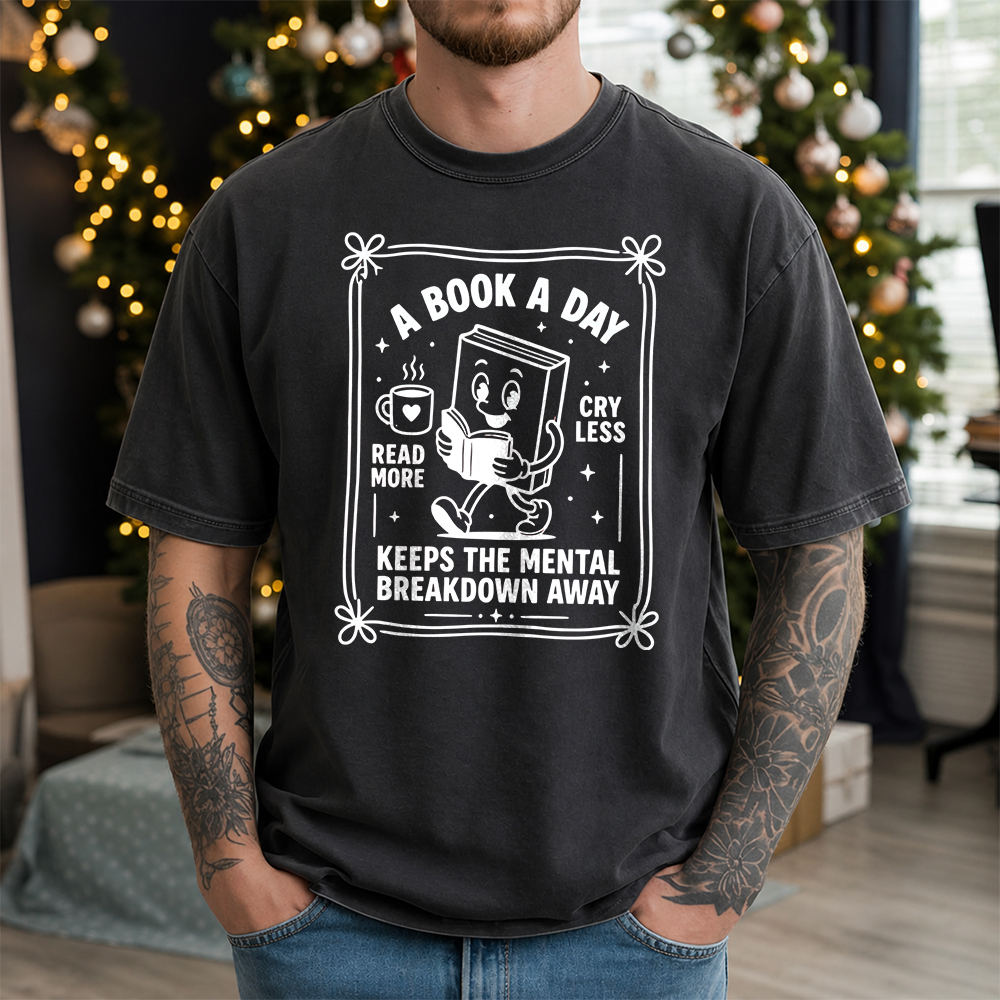 Funny Book Lover Shirt – For Those Who Find Comfort in Pages Image 3 Funny Book Lover Shirt - For Those Who Find Comfort in Pages 3