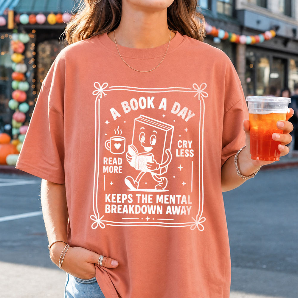 Funny Book Lover Shirt – For Those Who Find Comfort in Pages Image 4 Funny Book Lover Shirt - For Those Who Find Comfort in Pages 4