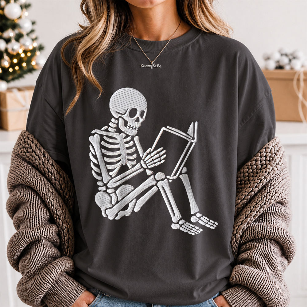 Funny Book Lover T-Shirt - Book Lovers, Especially Those Who Enjoy Spooky Or Halloween Themes