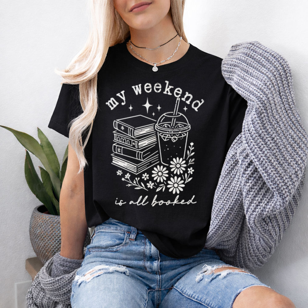 Funny Book Lover T-Shirt - Coffee And Books Shirt 2