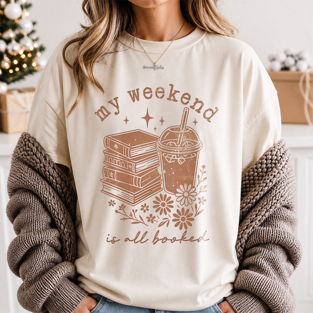 Funny Book Lover T-Shirt - Coffee And Books Shirt