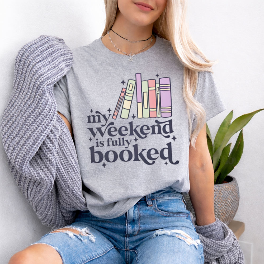 Funny Book Lover T-Shirt - Emotionally Booked Shirt 2