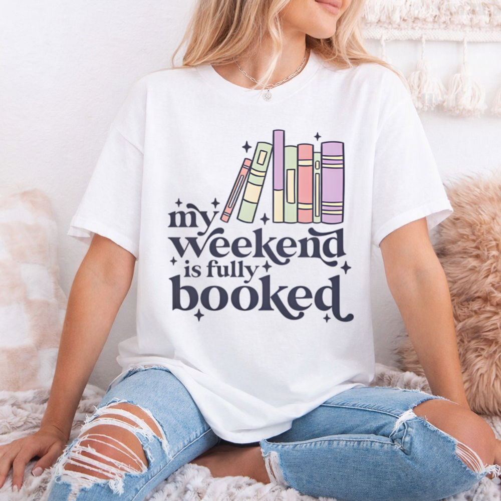 Funny Book Lover T-Shirt – Emotionally Booked Shirt Image 3 Funny Book Lover T-Shirt - Emotionally Booked Shirt 3