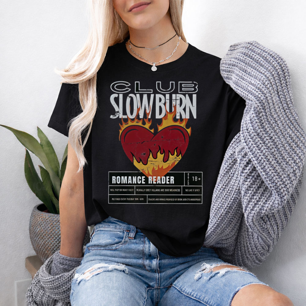 Funny Romance Reader T-Shirt | Cozy Reading Mood