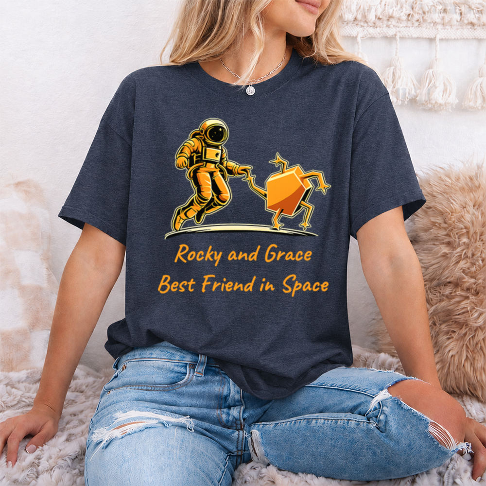 Grace Rocky Save Stars Sci Fi Book Lover Shirt – Project Hail Mary Reader Shirt Image 5 Grace Rocky Save Stars Sci Fi Book Lover Shirt – Project Hail Mary Reader Shirt 5