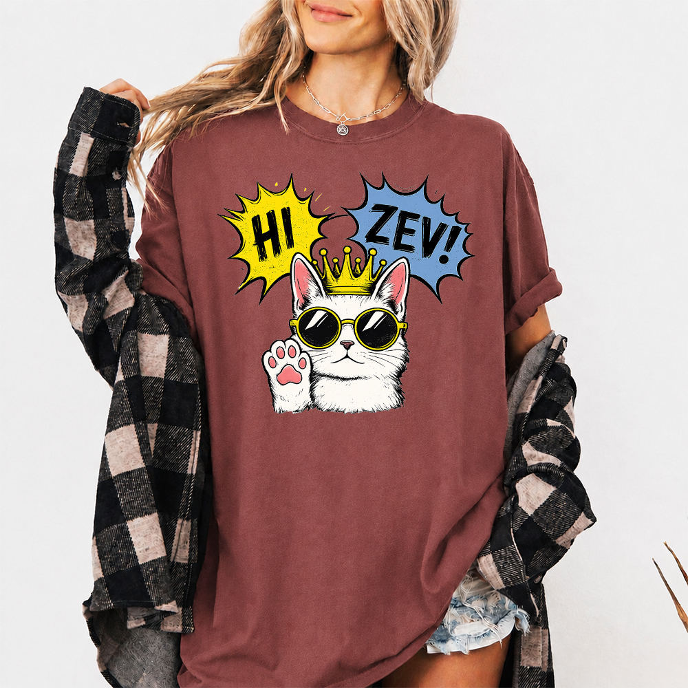 Hi Zev! Princess Donut Shirt – Dungeon Crawler Carl Cat Fan Image 3 Hi Zev! Princess Donut Shirt – Dungeon Crawler Carl Cat Fan 3