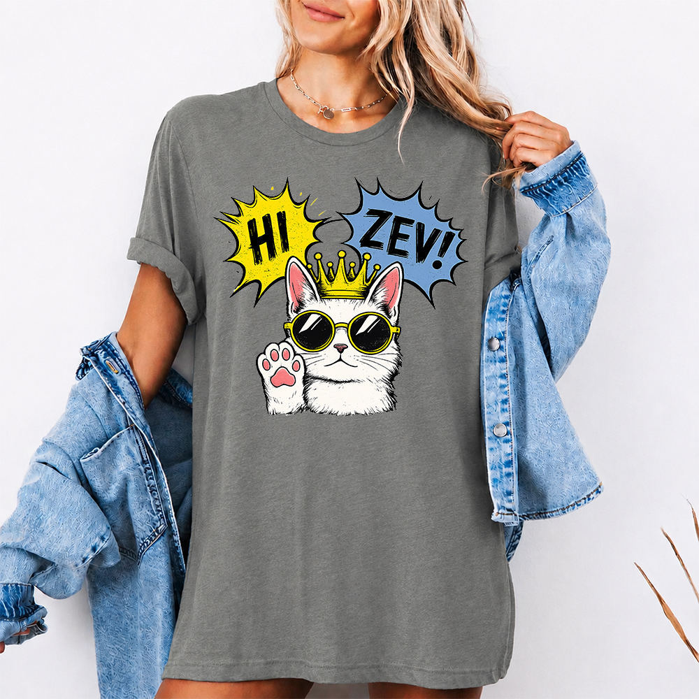 Hi Zev! Princess Donut Shirt – Dungeon Crawler Carl Cat Fan Image 5 Hi Zev! Princess Donut Shirt – Dungeon Crawler Carl Cat Fan 5