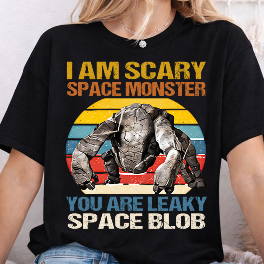 I Am Scary Space Monster Shirt - Project Hail Mary Rocky Graphic Tee
