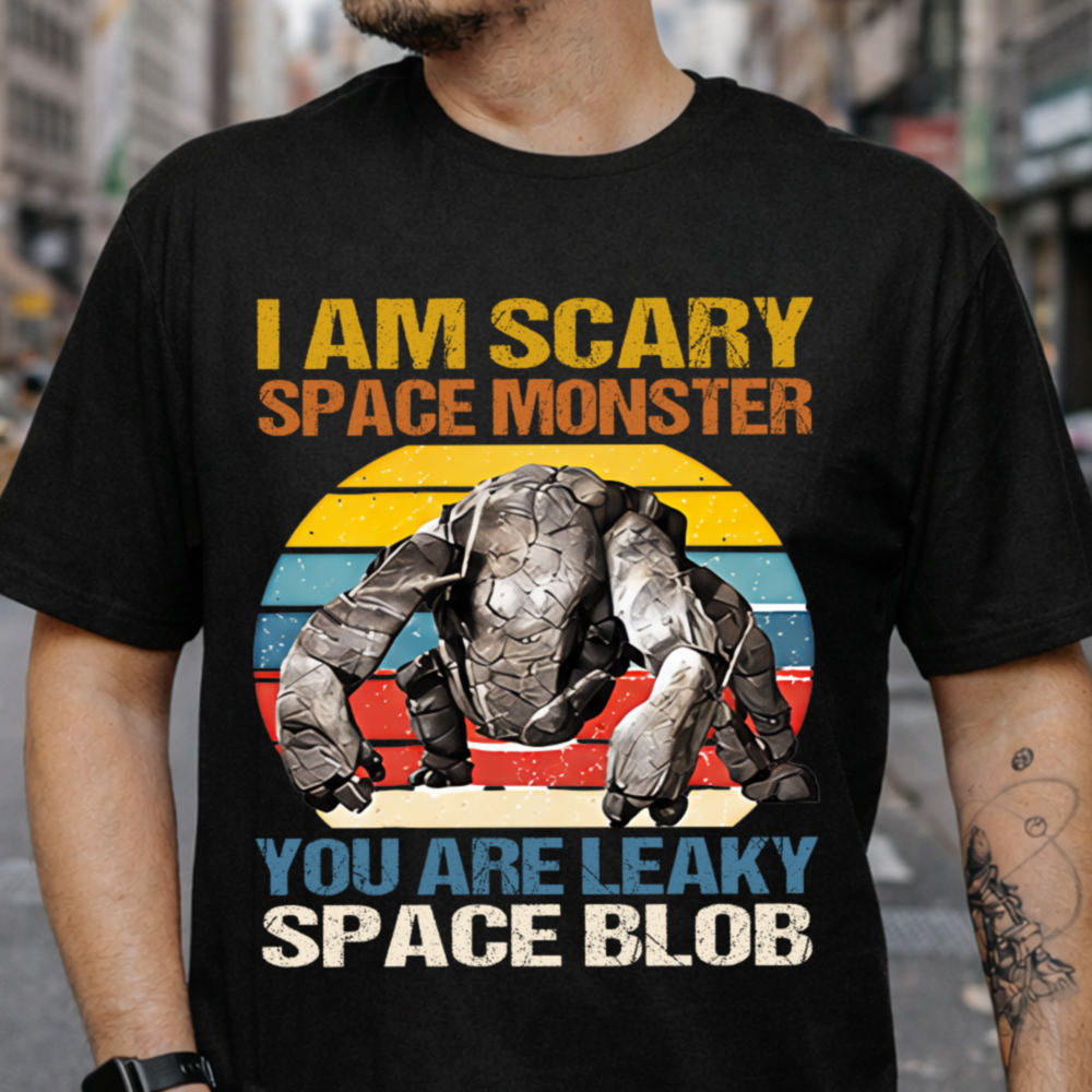 I Am Scary Space Monster Shirt – Project Hail Mary Rocky Graphic Tee Image 4 I Am Scary Space Monster Shirt - Project Hail Mary Rocky Graphic Tee 4