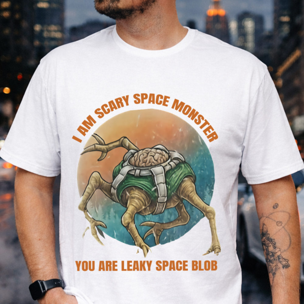 I Am Scary Space Monster Shirt - Project Hail Mary Rocky Quote Tee 2