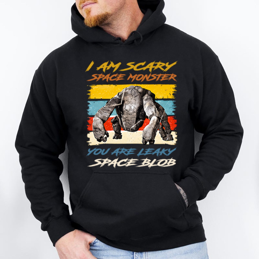 I Am Scary Space Monster Shirt - Rocky Alien Quote Sci-Fi Reader Tee 2