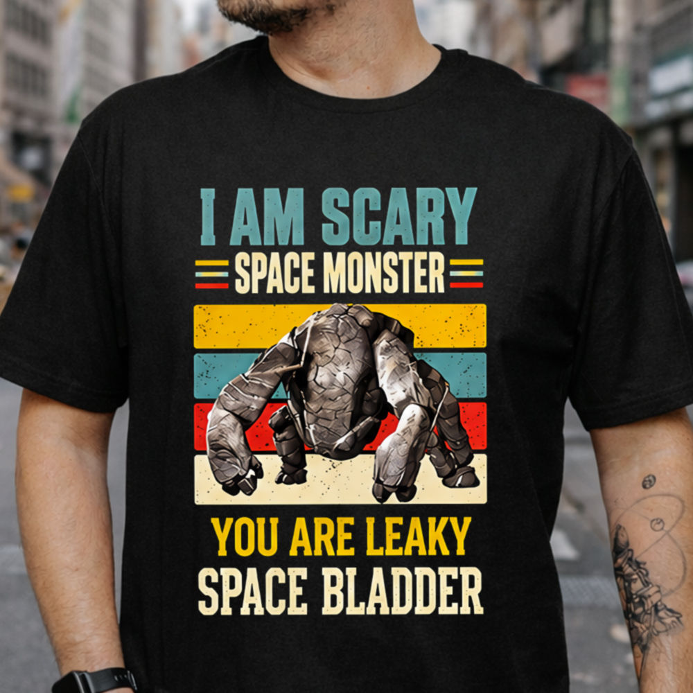 I Am Scary Space Monster Shirt - Rocky Quote Sci-Fi Novel Fan Shirt