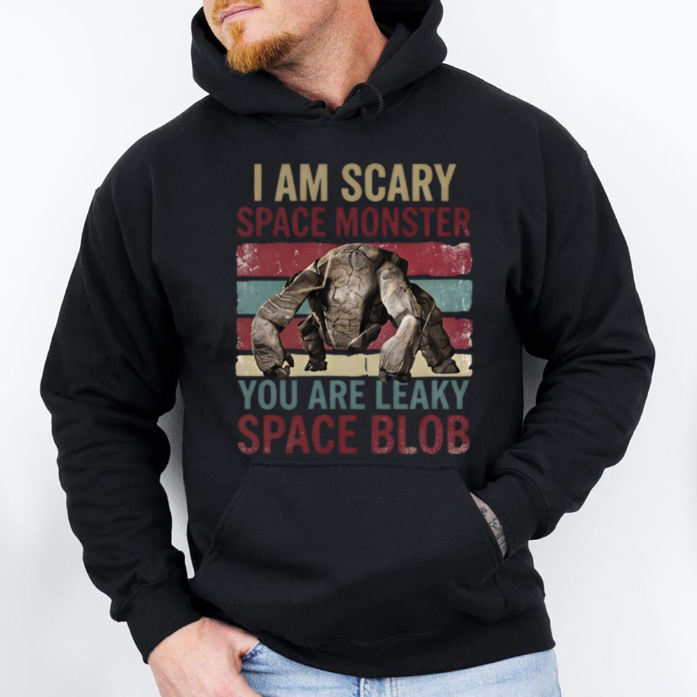 I Am Scary Space Monster Shirt - Rocky Space Monster Sci-Fi Shirt 2