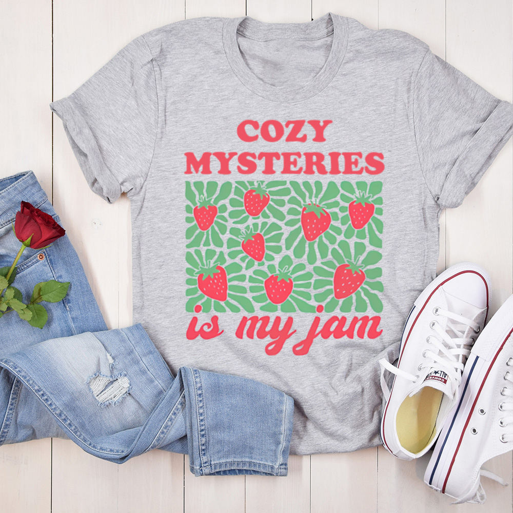 Mystery Reader Shirt Cozy Mysteries Is My Jam Image 7 Mystery Reader Shirt Cozy Mysteries Is My Jam 7