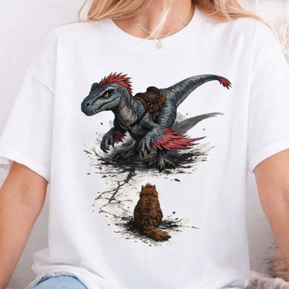 Princess Donut and Mongo Shirt - Dungeon Crawler Carl Fan Art Tee