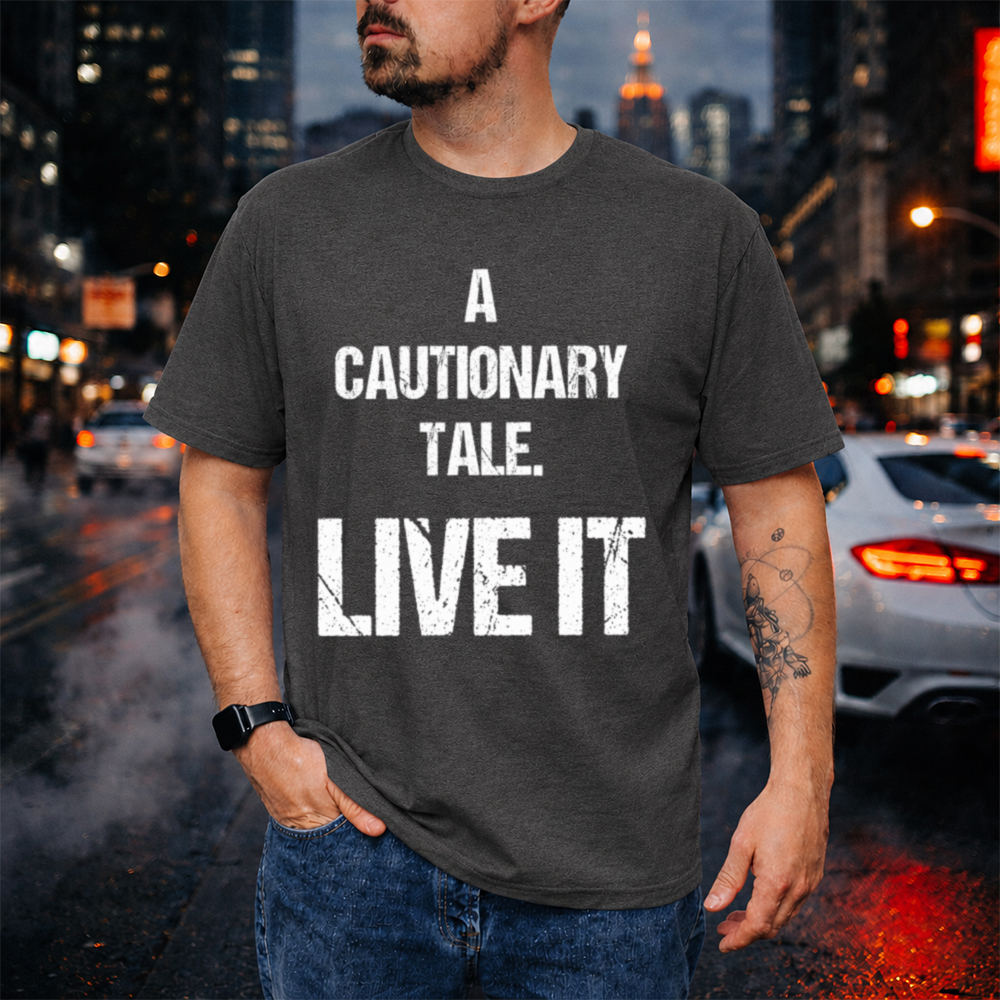 Sarcastic Dark Humor T-Shirt - A Humorous Take On Life's Lessons And 2
