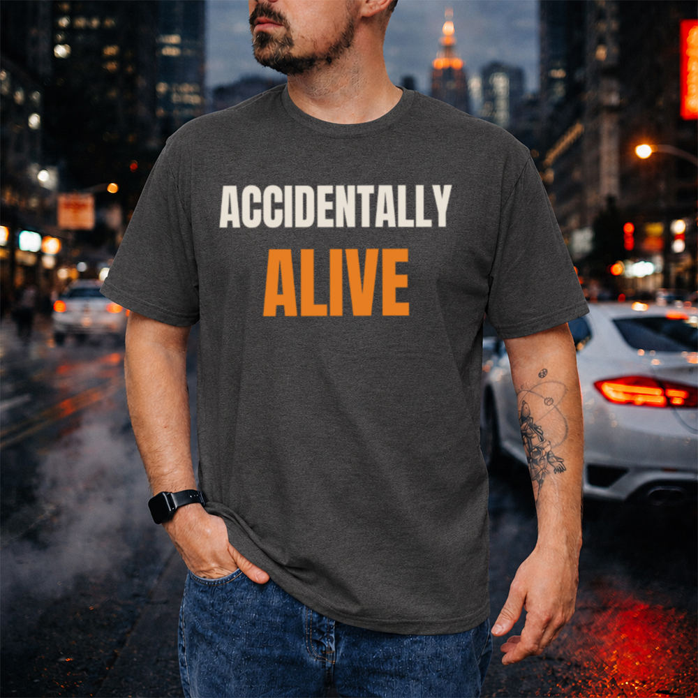 Sarcastic Dark Humor T-Shirt - A Humorous Take On The Struggles Of Existence