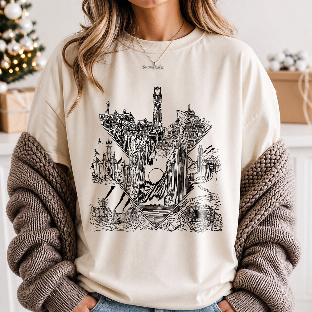 Vintage Fantasy Reader T-Shirt | Books Before People