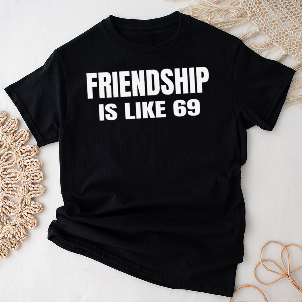 Rude Humor Shirt Friendship Is Like 69 Adult Humor Tee 2